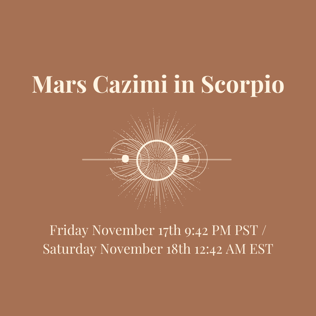 Mars Cazimi by Alchemy_Astrology