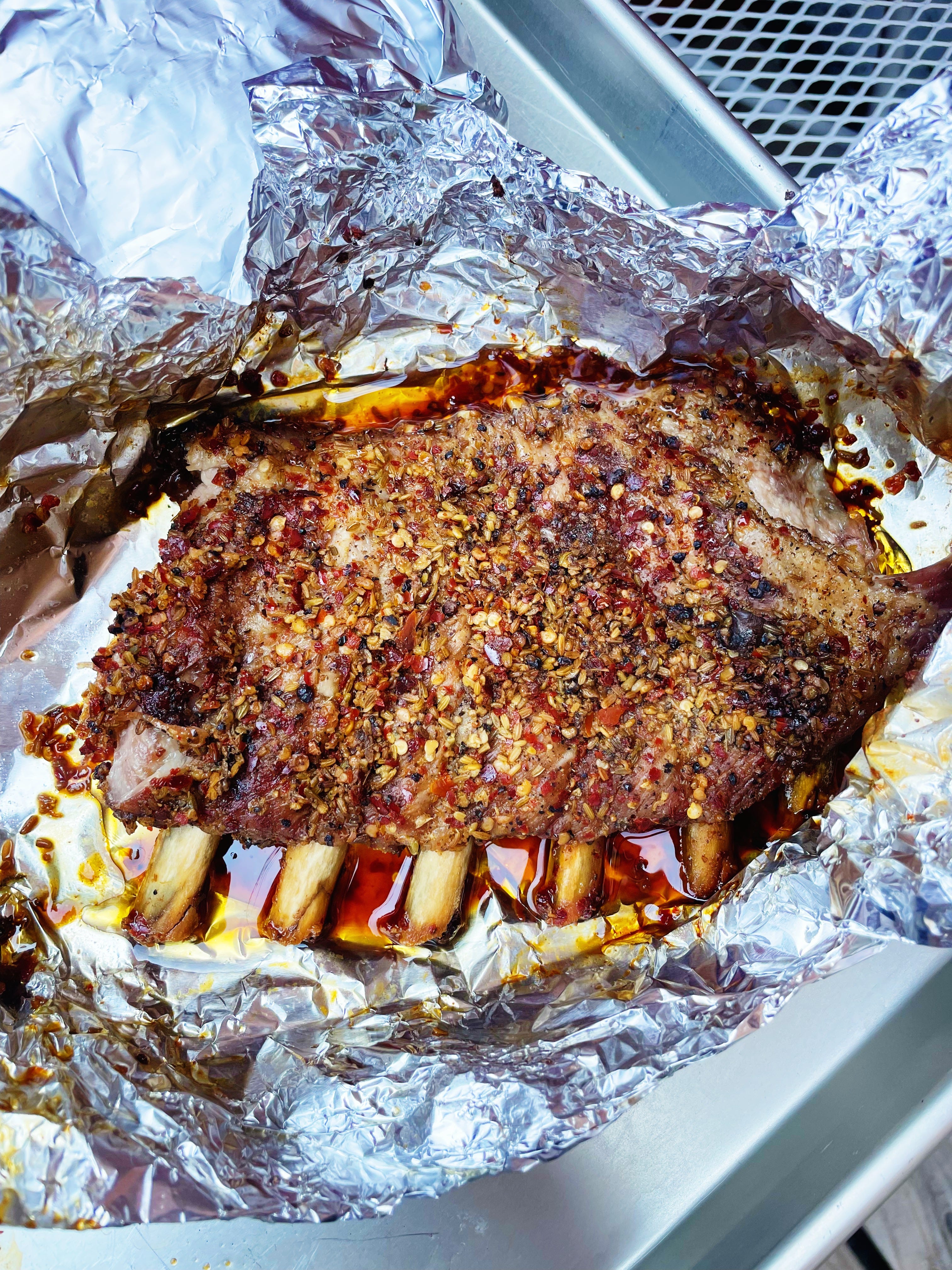 Pre cooking ribs shop