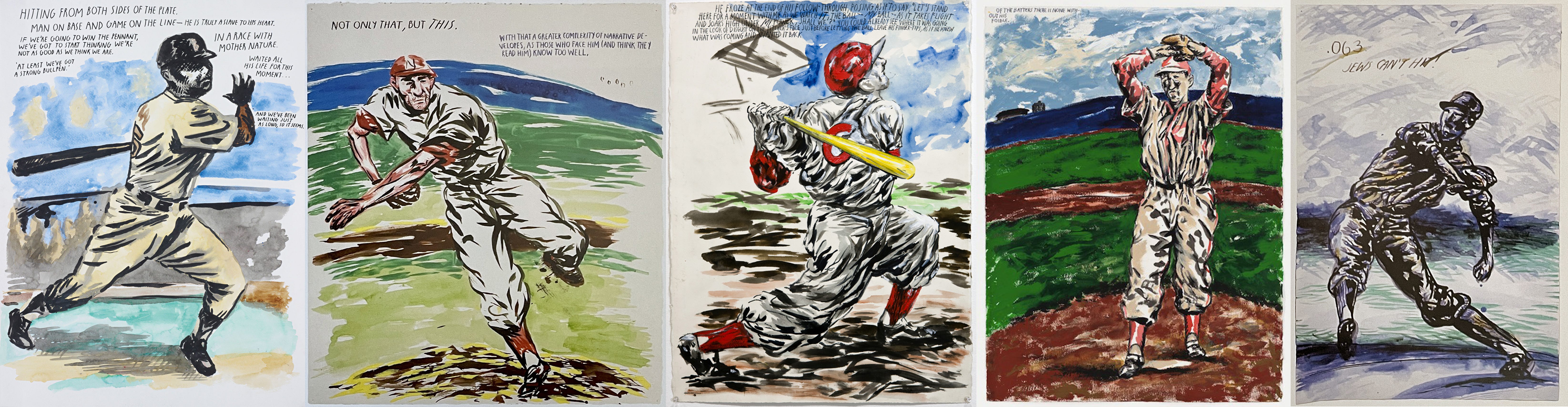 Baseball Art: Raymond Pettibon - by Jay Wade Edwards