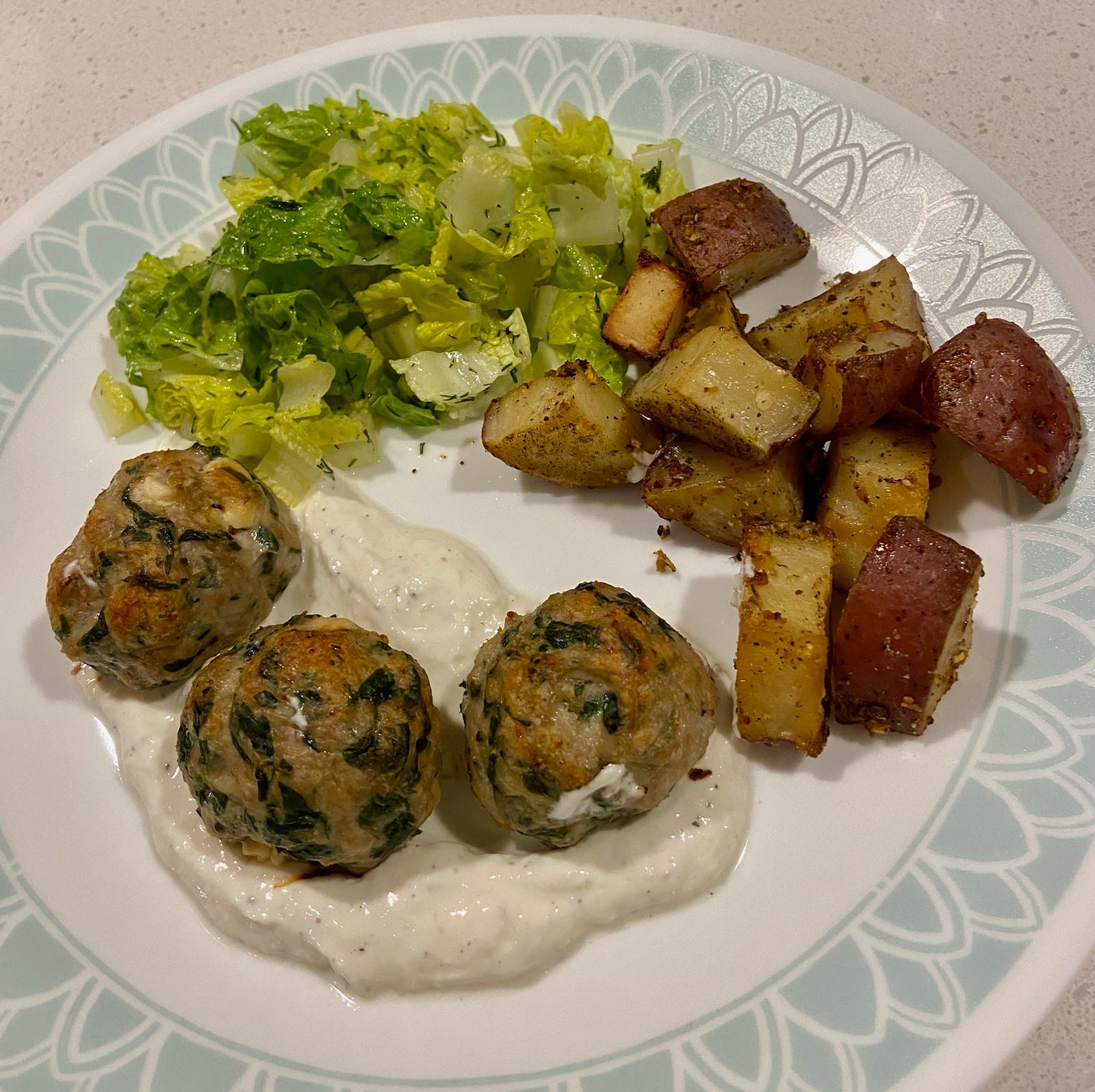 TurkeySpinachFeta Meatbolls by Karolina Urban