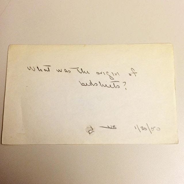 “What is the natural enemy of a duck?” by Shaun Usher