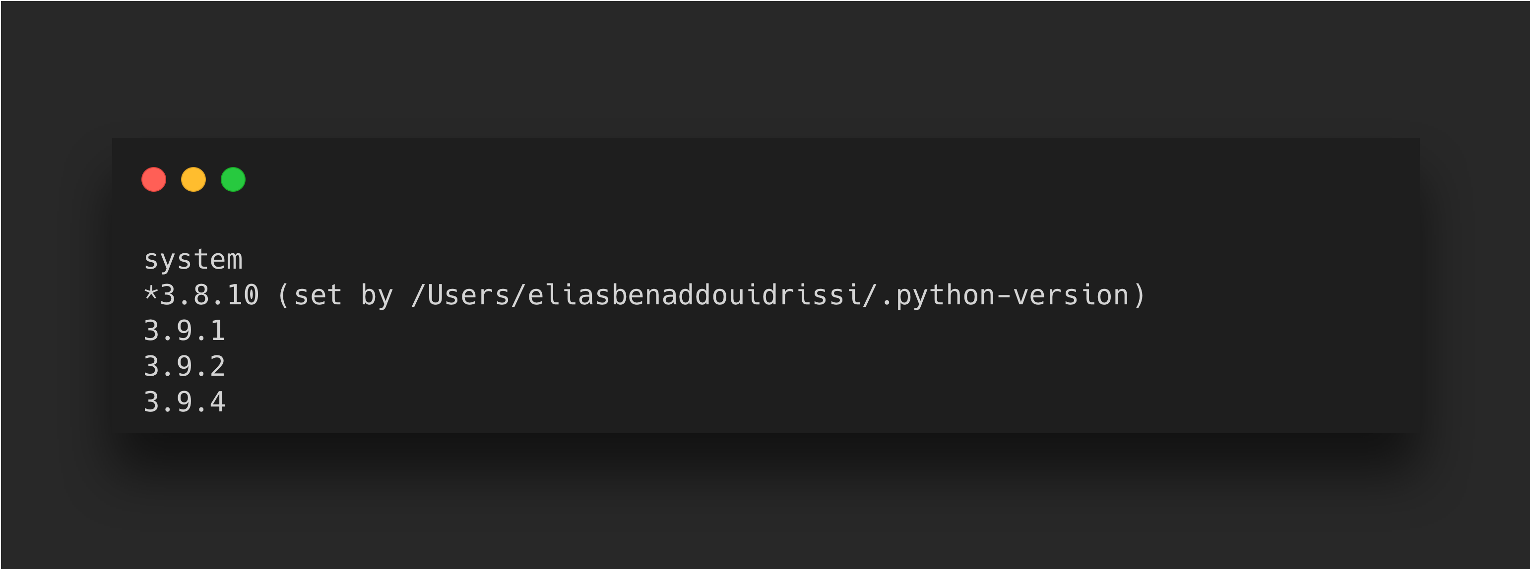 Using Poetry With Pyenv And Having Python Version Issues – KTIR