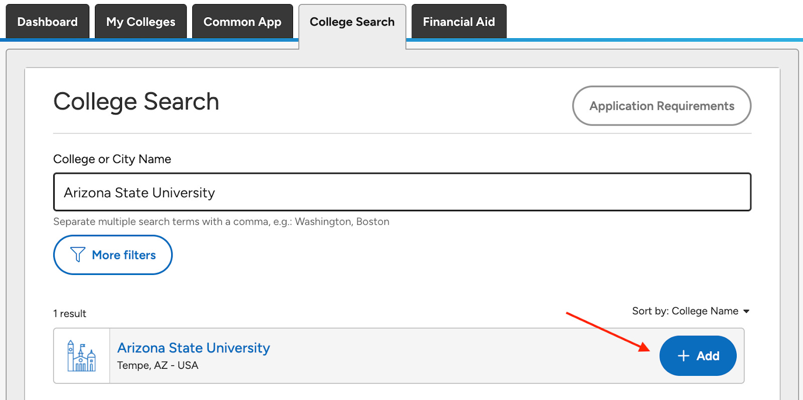 Common App Section by Section Courses & Grades