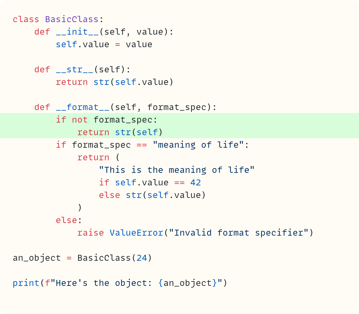 I Want My Own Fancy F-String Format Specifiers… Sure You Can
