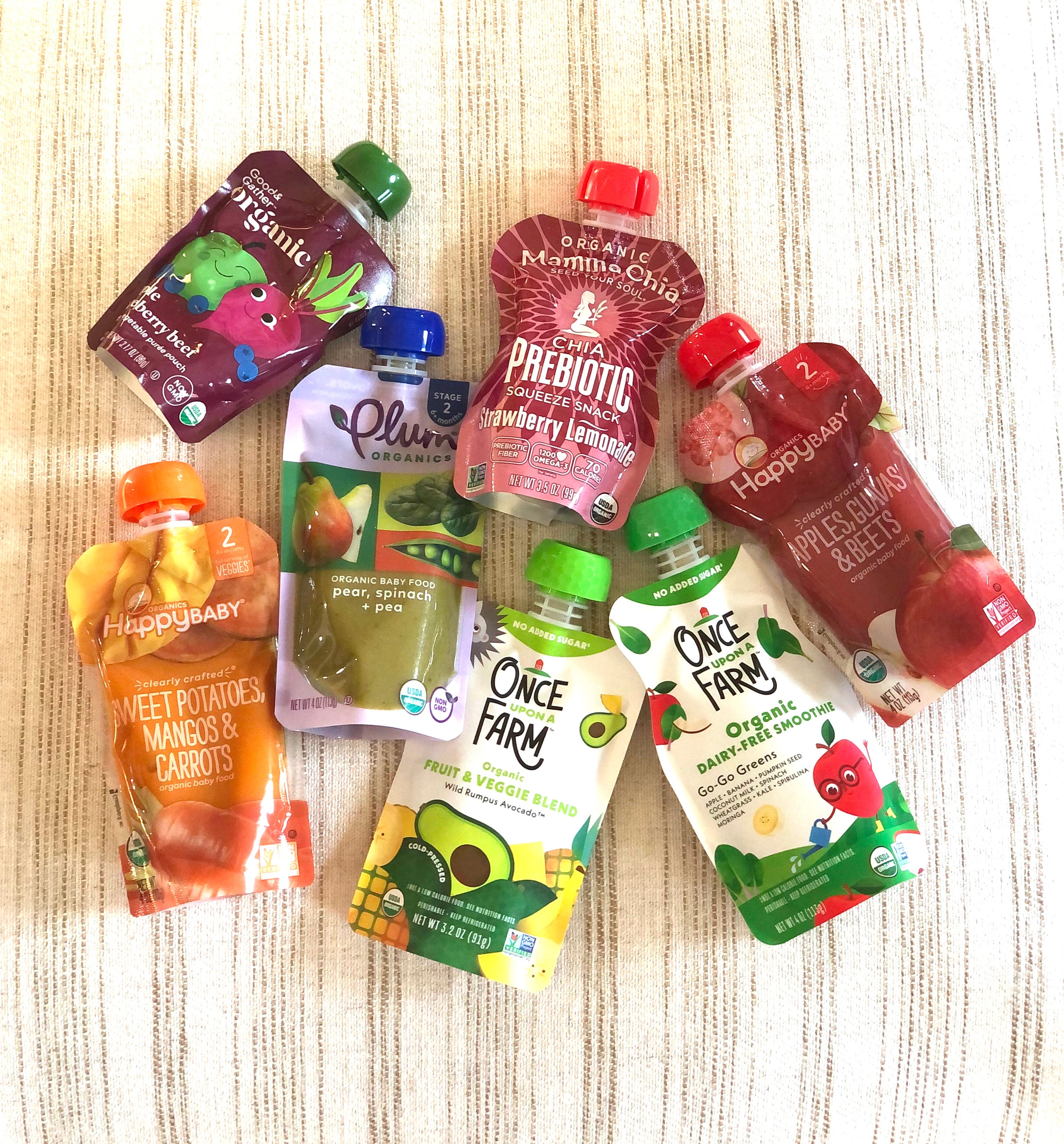 On the go baby food pouches sale