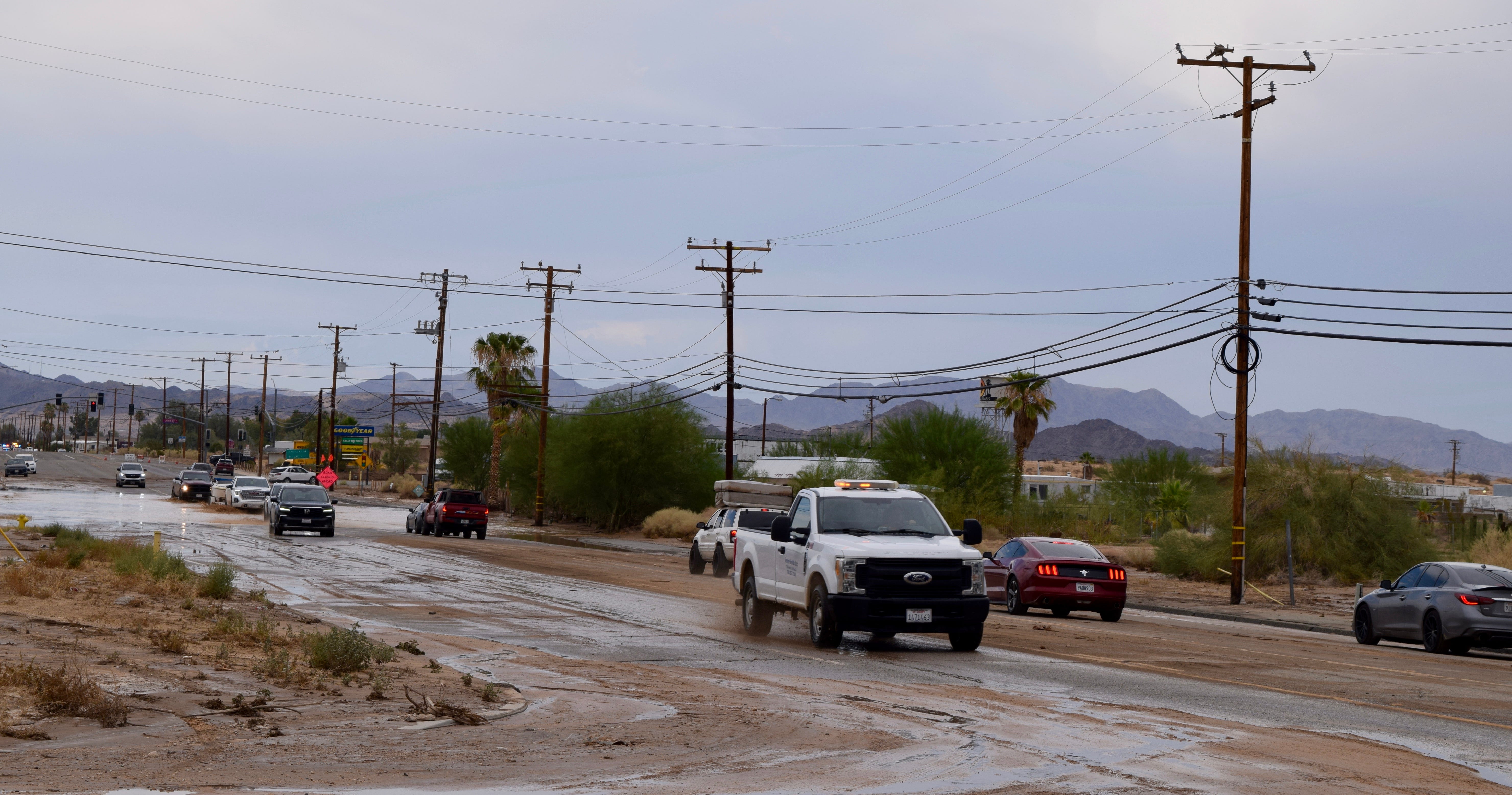 UNEXPECTED STORM BLOWS THROUGH TWENTYNINE PALMS