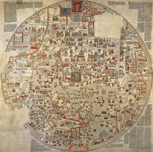 An Interactive Medieval Map from the British Library • Buttondown
