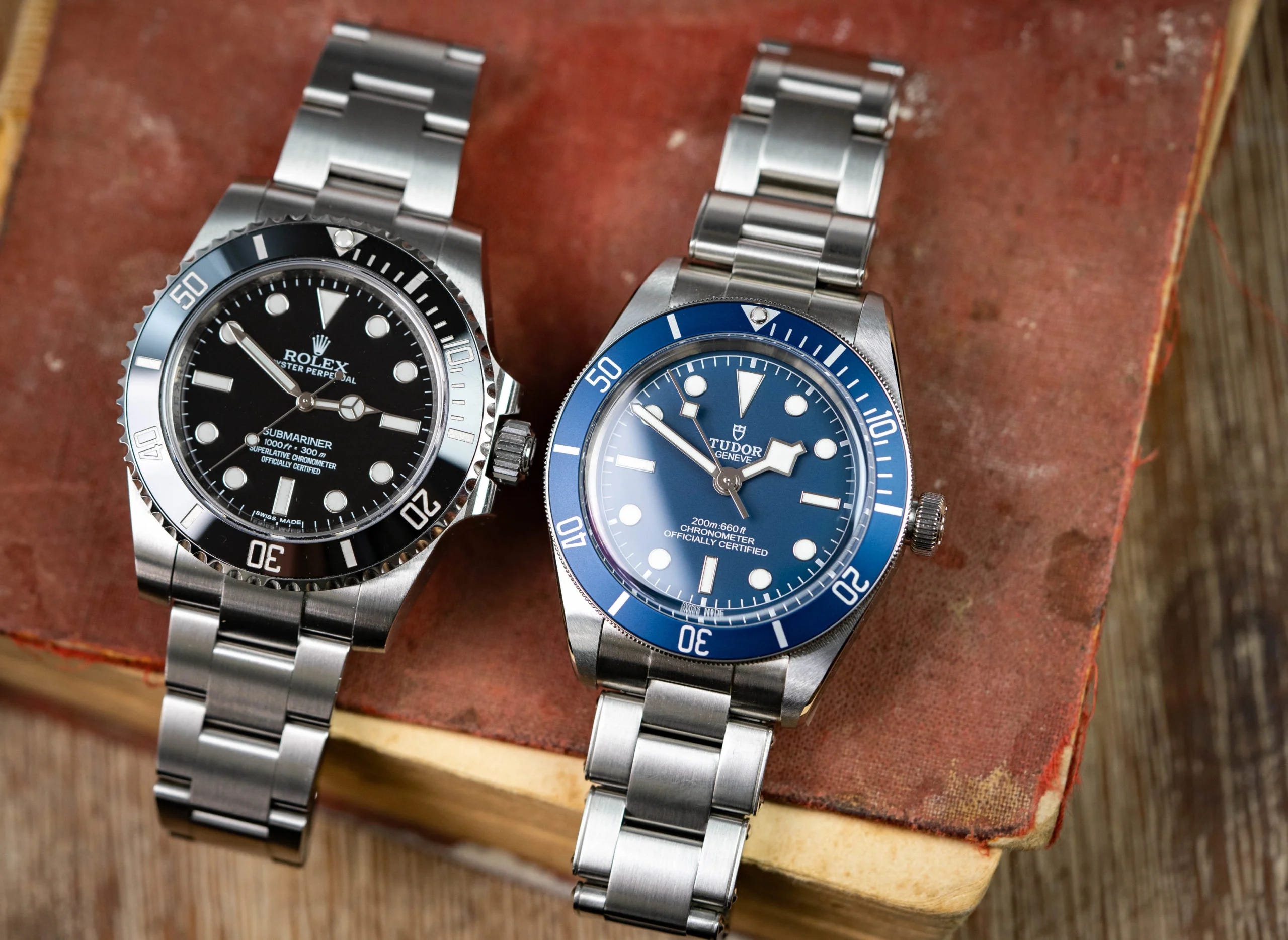 Tudor black bay vs rolex submariner cheap
