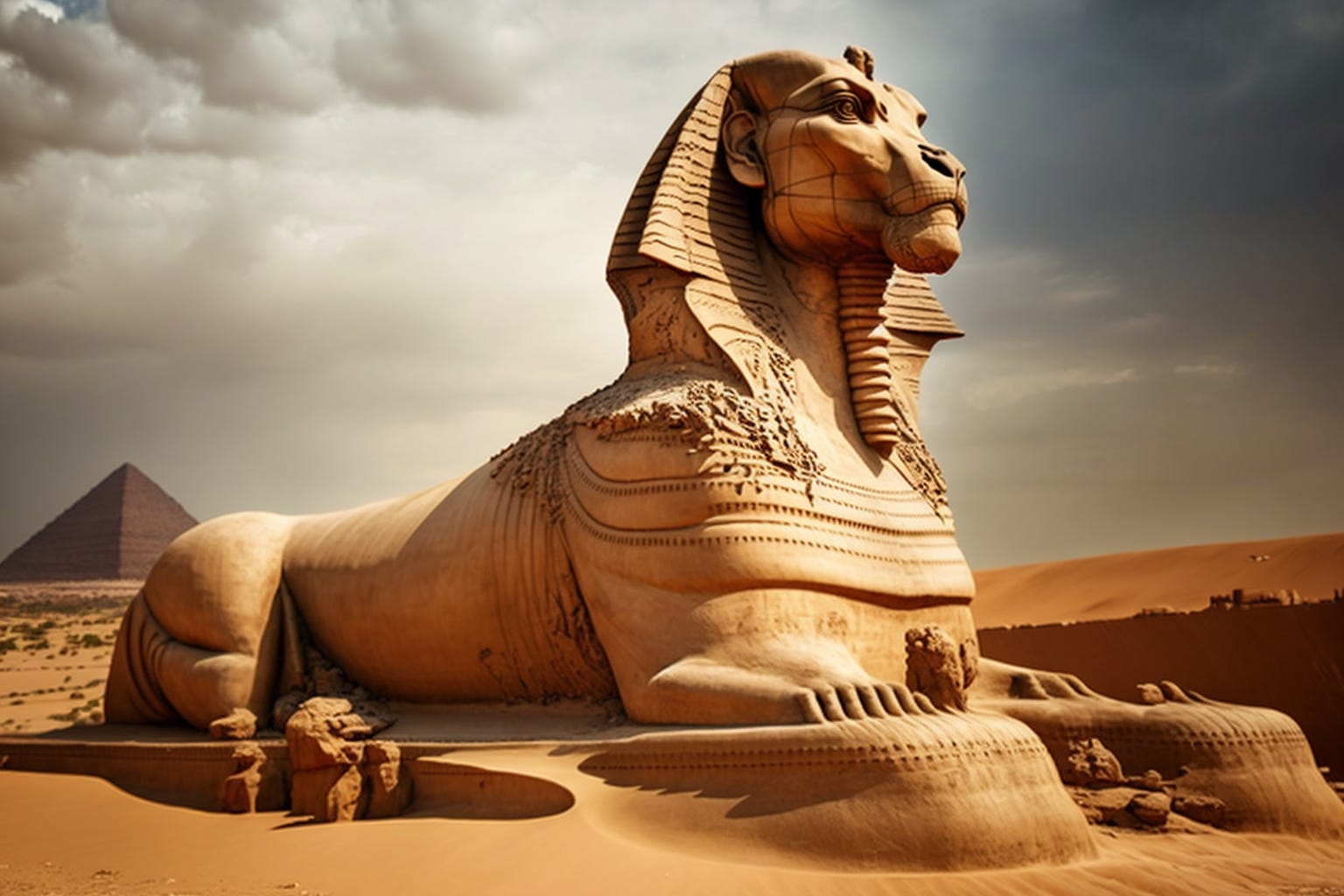 What is the History of the Sphinx Statue - by Said