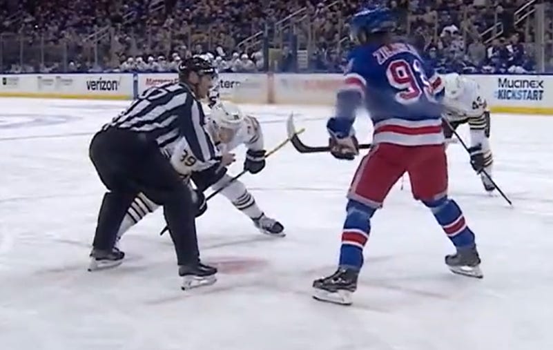 Flipped Handed Faceoffs by Greg Revak