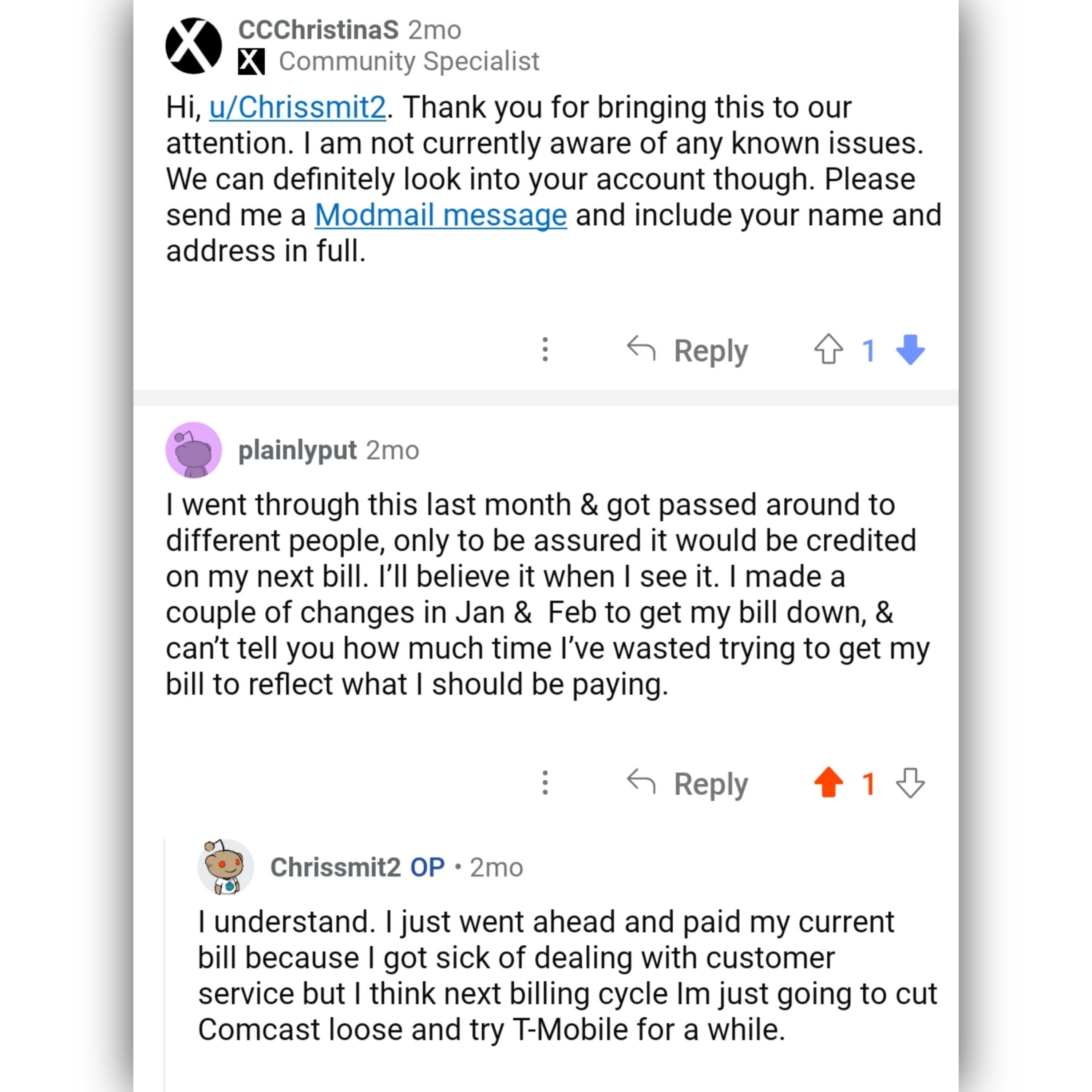 Xfinity ripping off the poor by DANIEL BRUMMITT