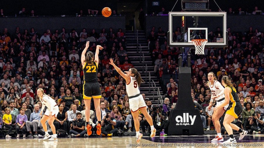 Ally Tipoff Iowa vs. Virginia Tech by Larry Rogowin