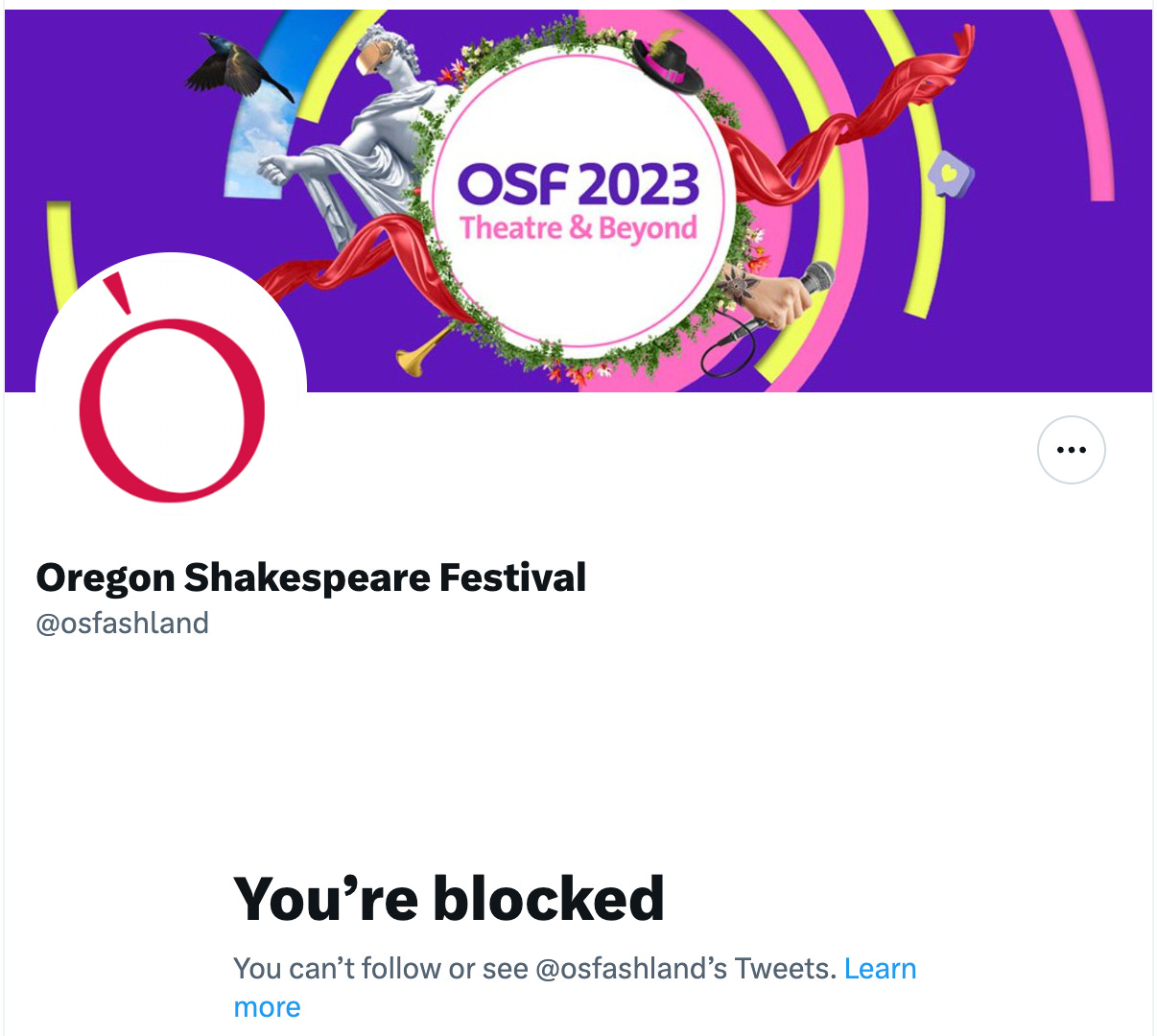 THE DECLINE AND FALL OF OREGON SHAKESPEARE FESTIVAL
