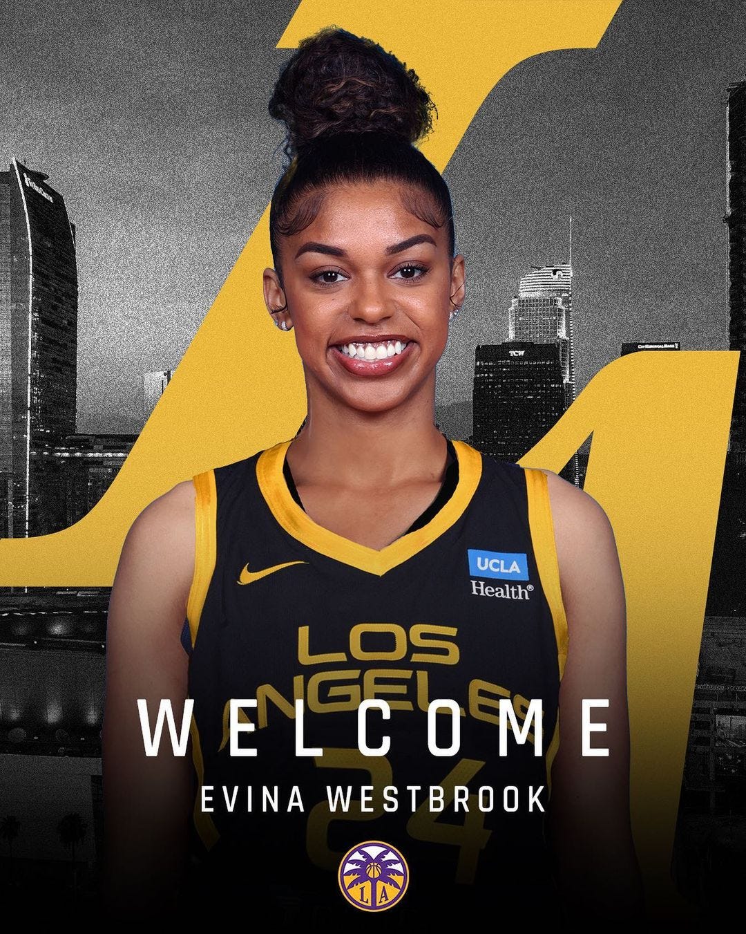 Evina changes teams again. by Mark Gilman