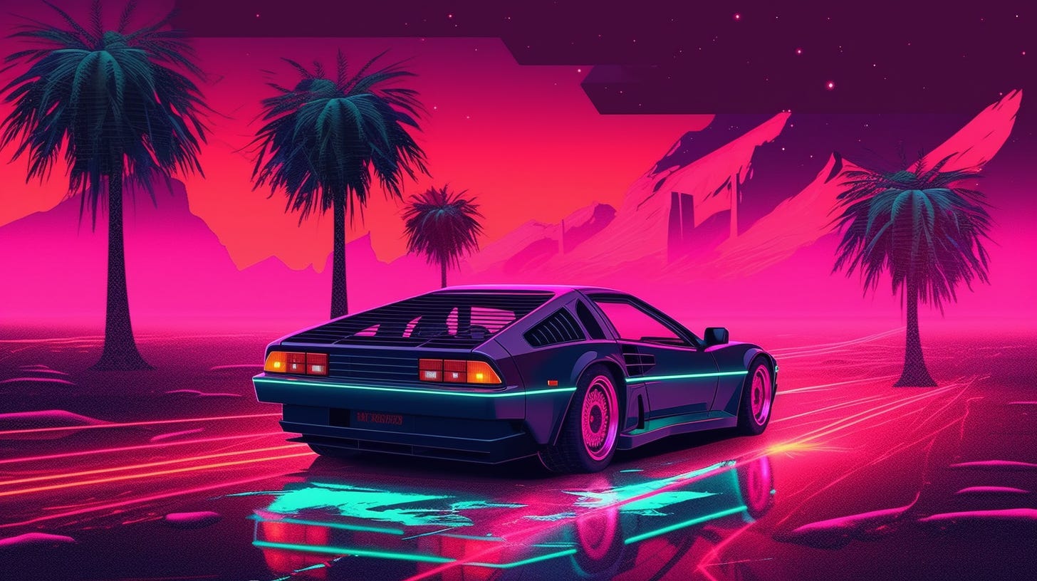 Prompter Mag 🚔 Outrun Aesthetic