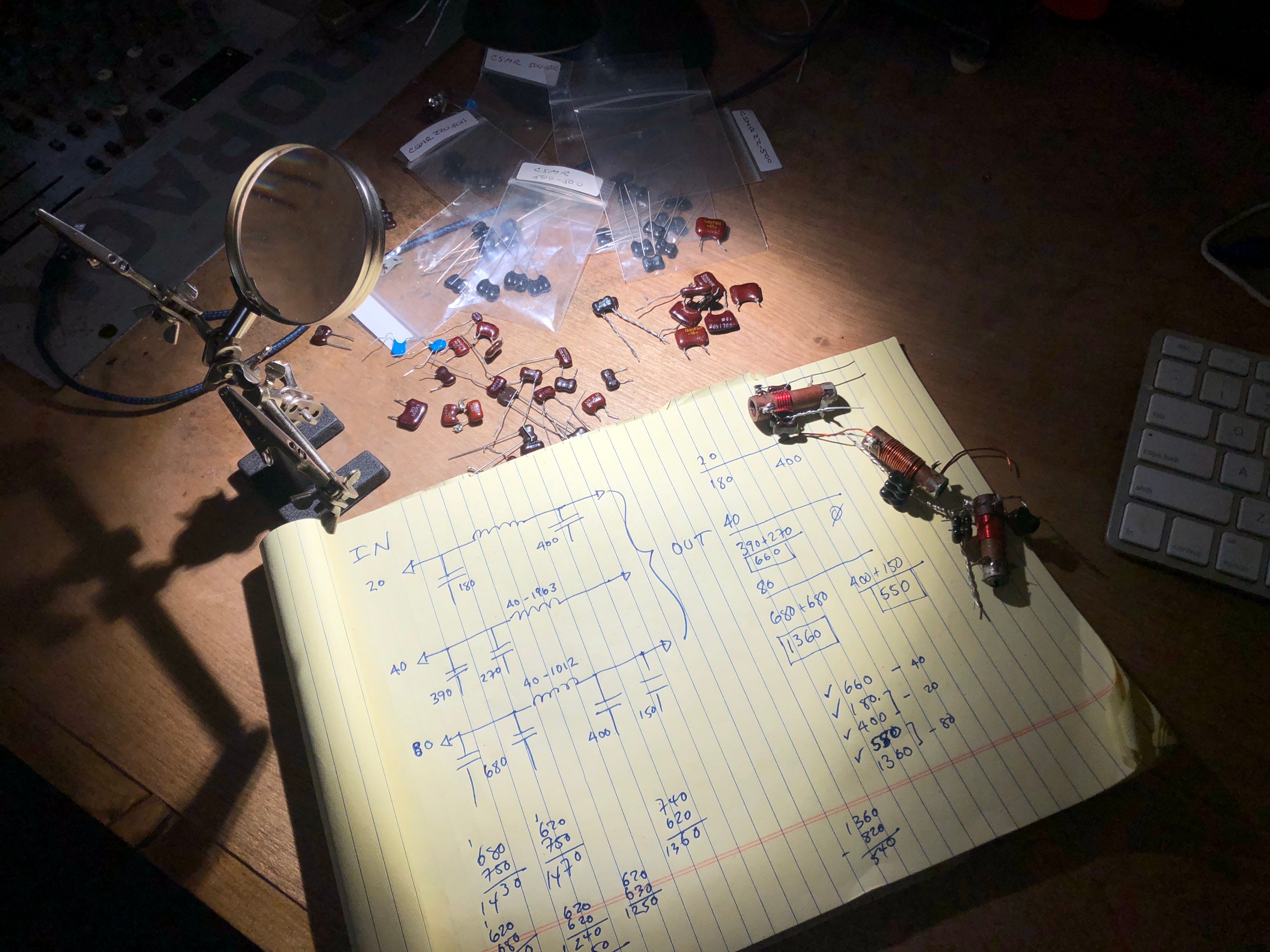 220 Simple Modified SB-220/221 Tuned Input Modification - by W1ZY
