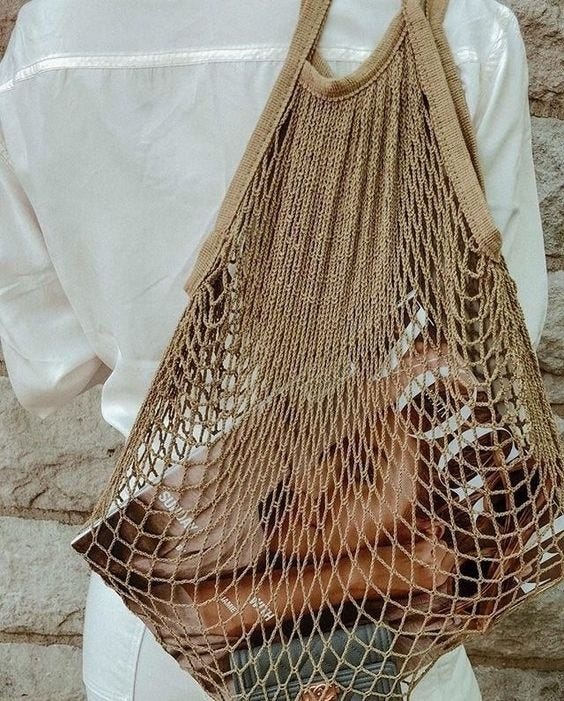 Net string bag hot sale