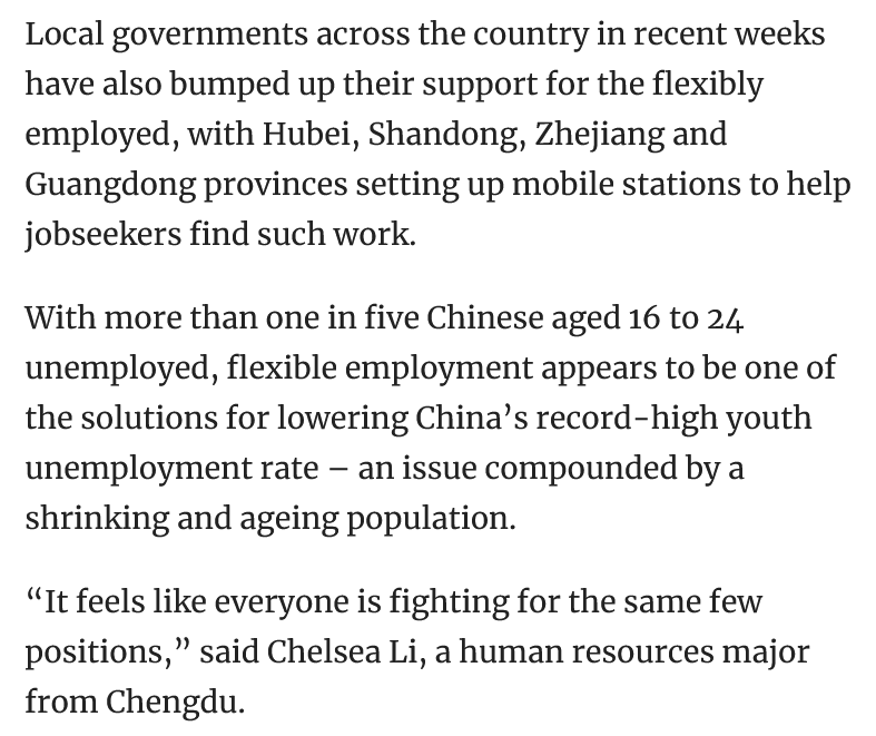 China jobs is ‘flexible’ work the only solution to unemployment woes?