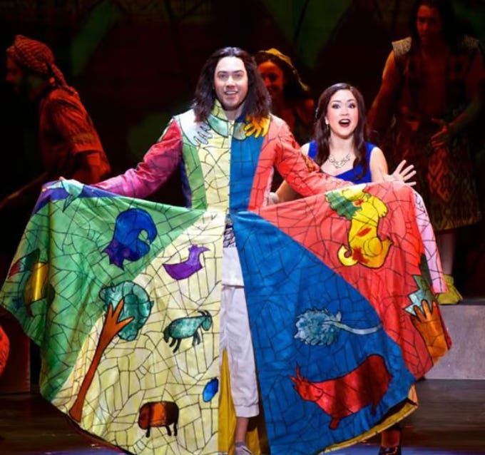 Colors in joseph and the hotsell amazing technicolor dreamcoat