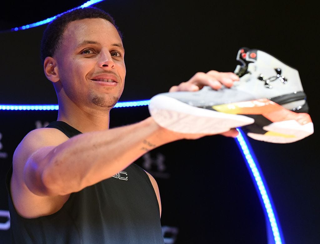 Steph curry and clearance under armour contract