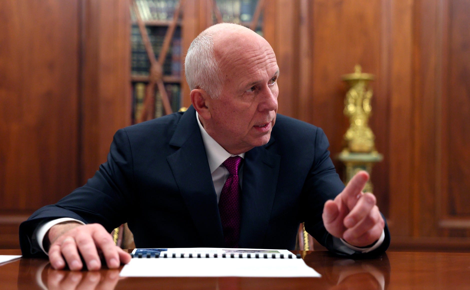 Putin Chats with Rostec CEO & Lavrov's Izvestia Essay,