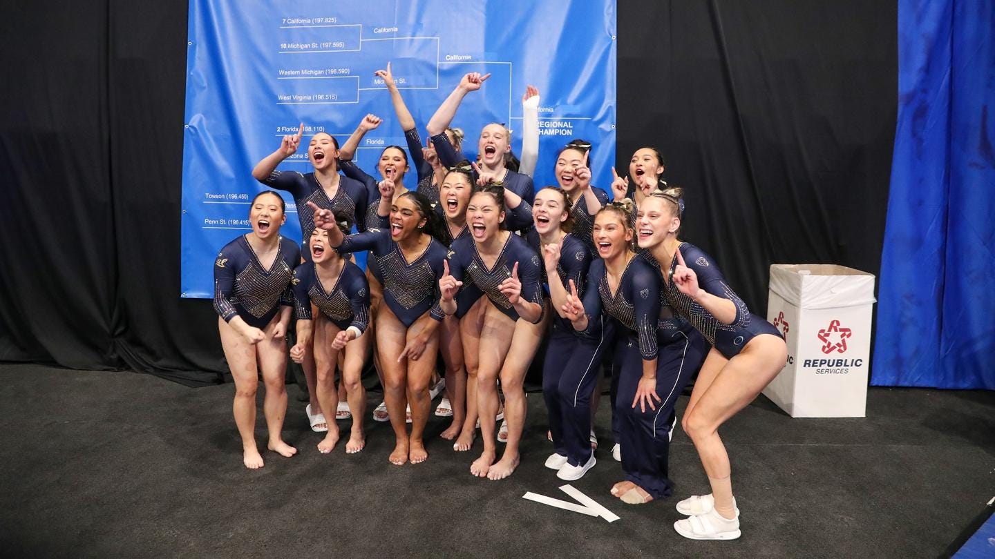 Cal Women's Gymnastics at NCAA Championships Preview