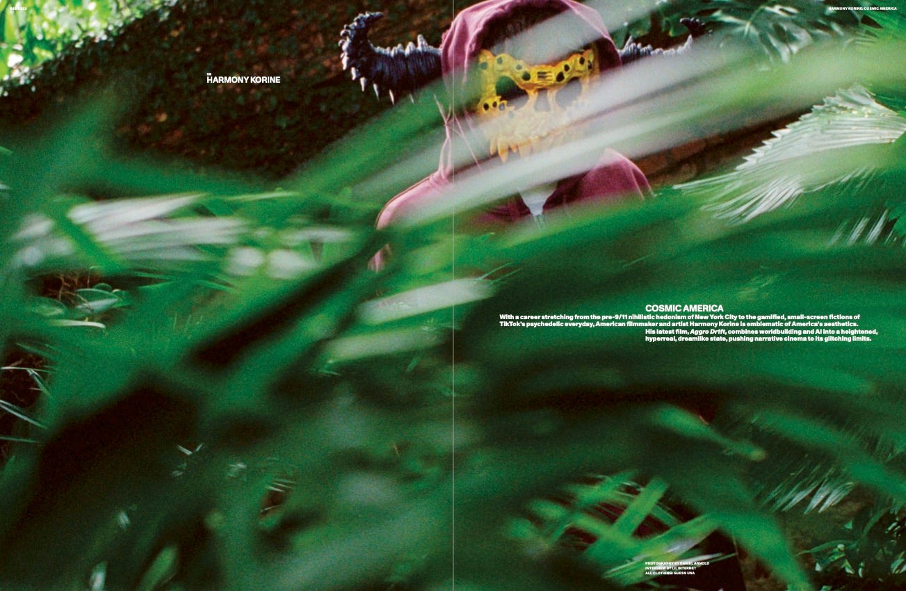 HARMONY KORINE intvw by LIL for Kaleidoscope 43 (FW23/24)