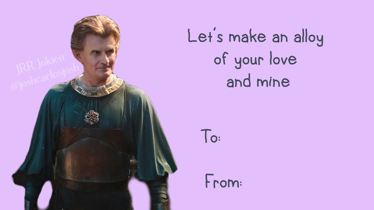 Lotr valentines outlet