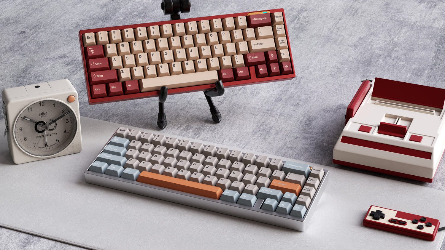 Altair-X (Rose Gold) Full kit Keycaps ai03 Altair(60%) Rose Gold