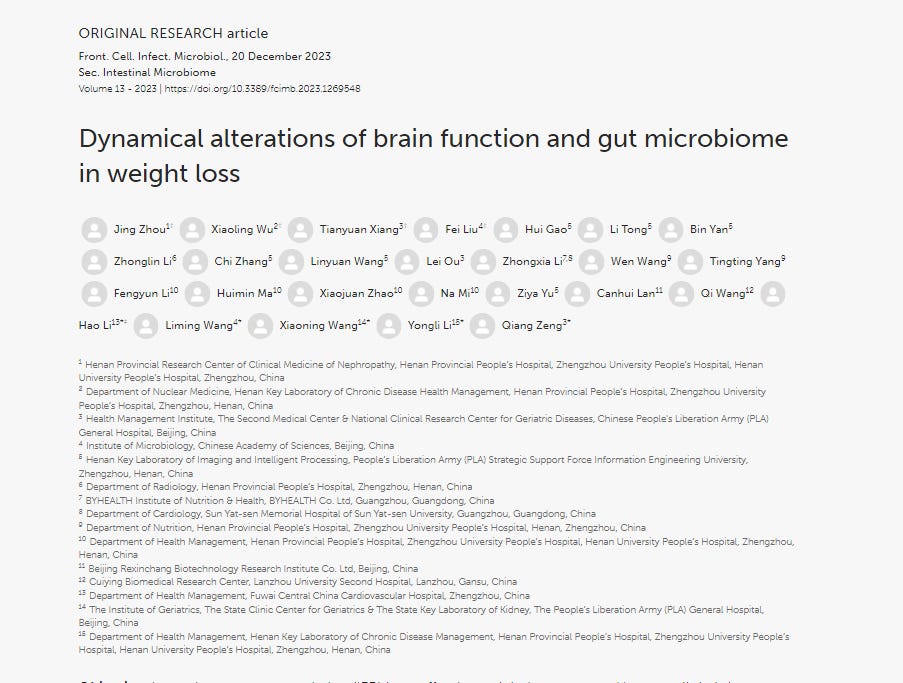 Picture of STUDY ANALYSIS: How Weight Loss Changes Your Brain and Gut at the Same Time