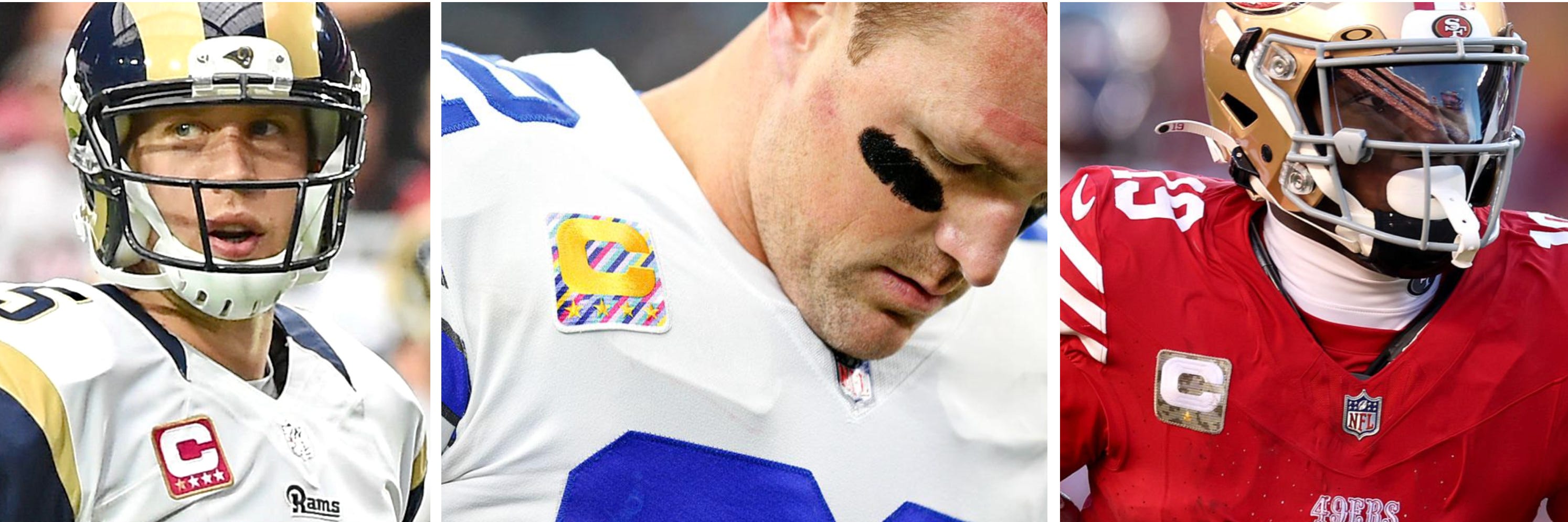 Nfl jersey with captain patch discount