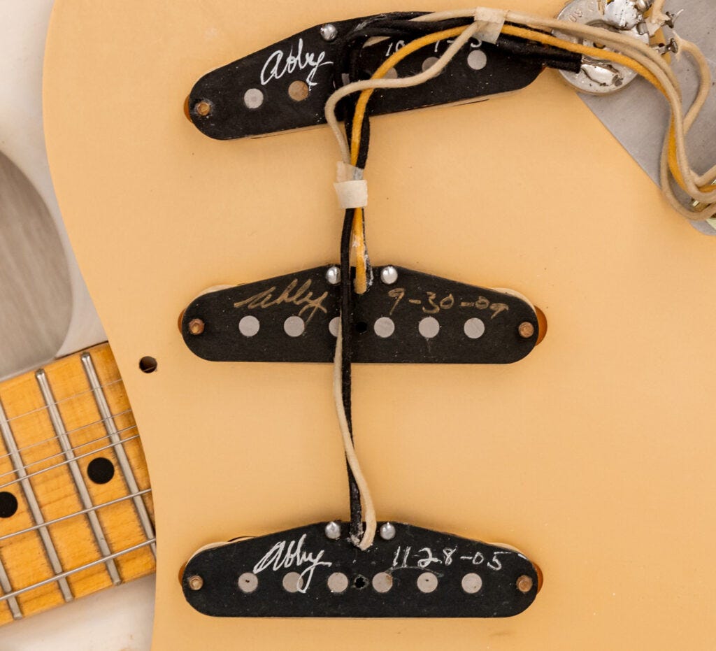 Fender custom shop abby hw 60s new arrivals