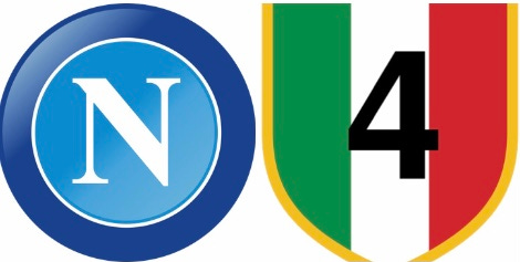 Sticker Anema E Core Napoli 4th Scudetto Campioni D'Italia