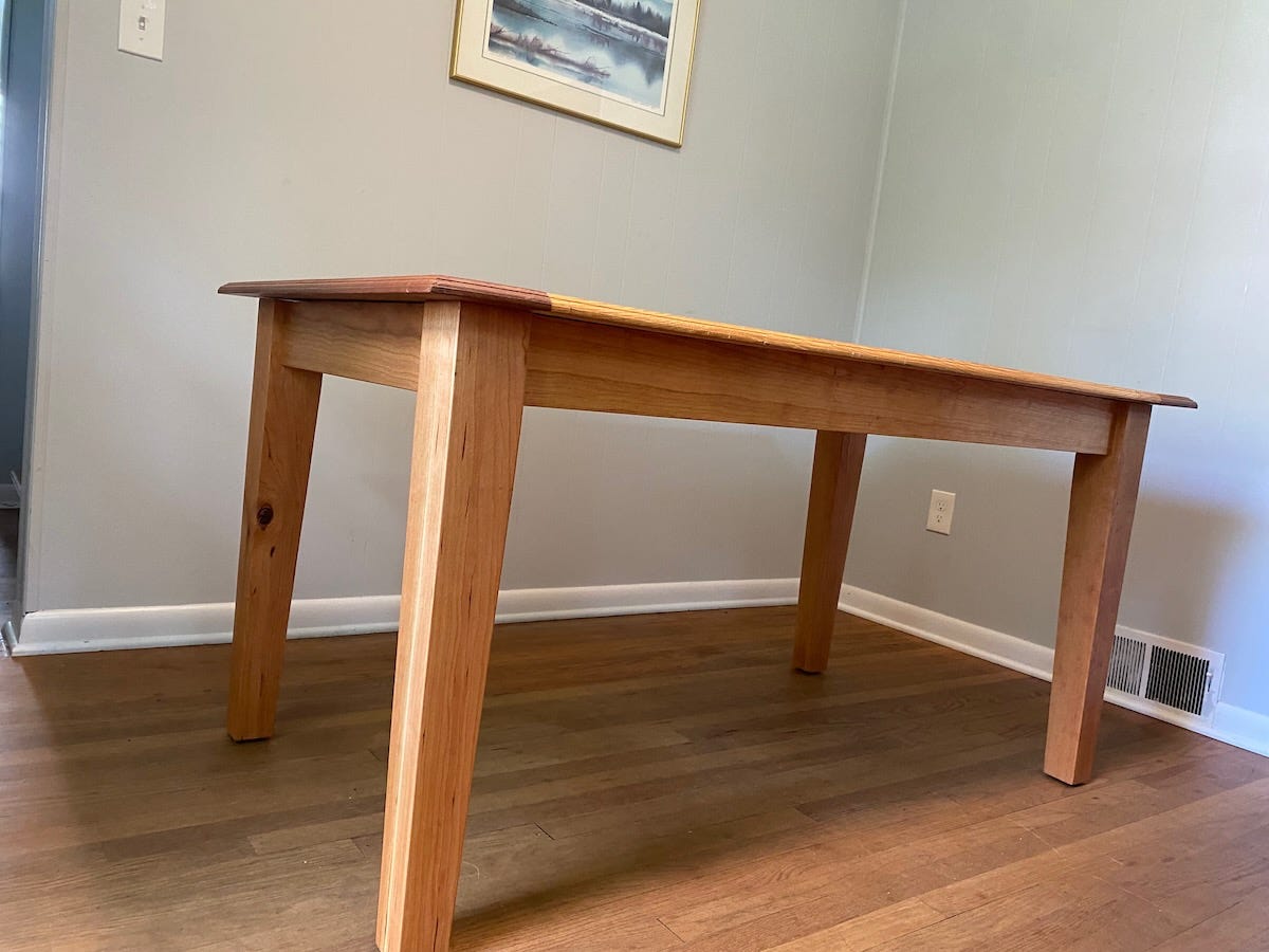 Cherry deals table legs