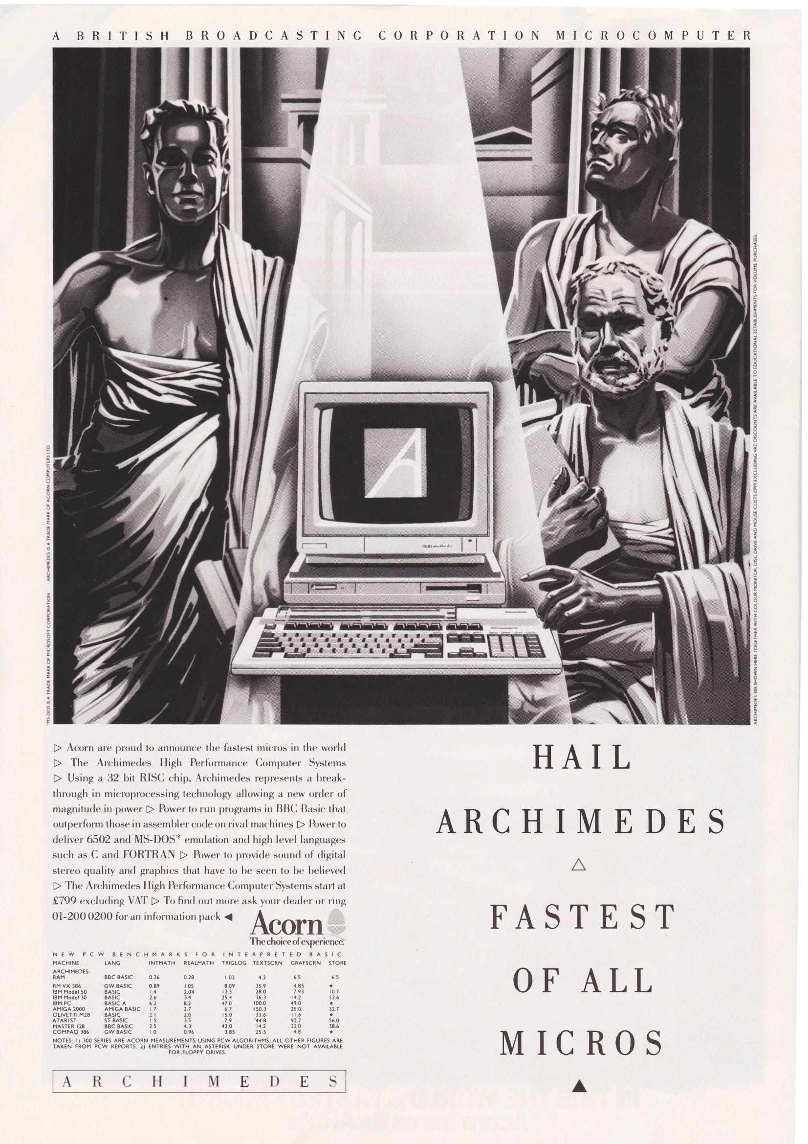 The Arm Story Part 2 : Archimedes to Advanced RISC Machines