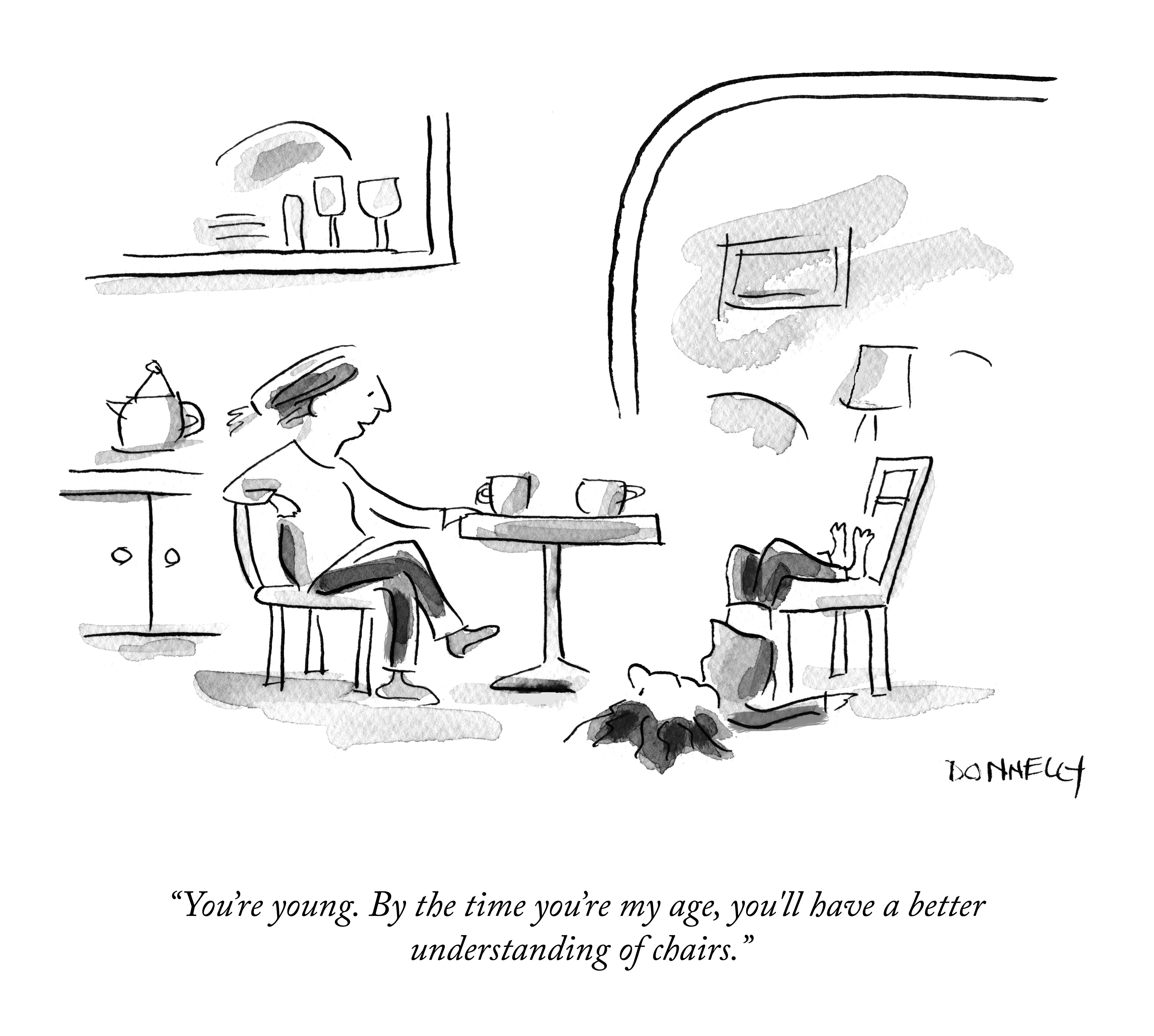 The Importance Of Chairs by Liza Donnelly Seeing Things