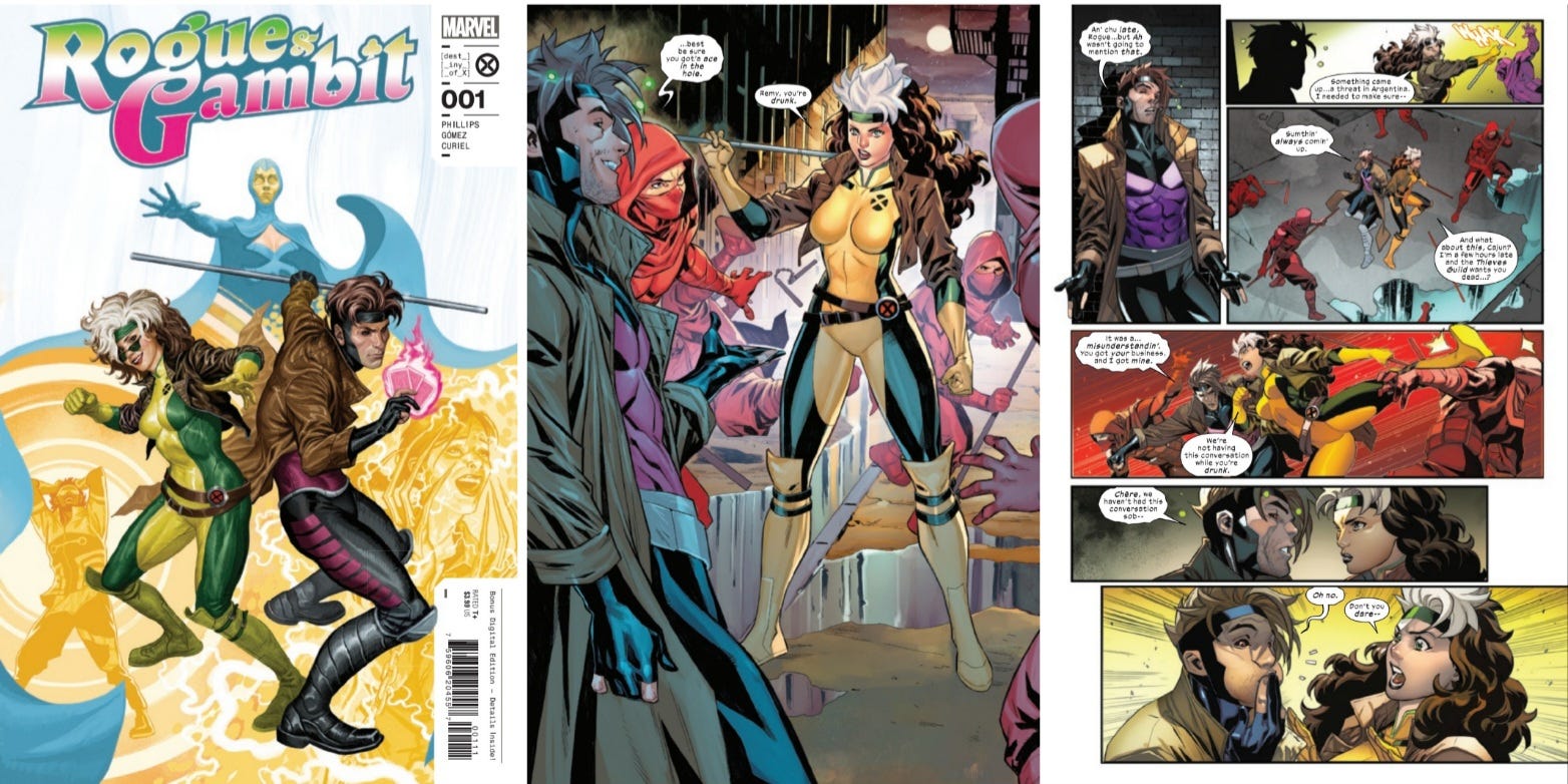 Rogue & Gambit 1 Review Theron Reads Comics