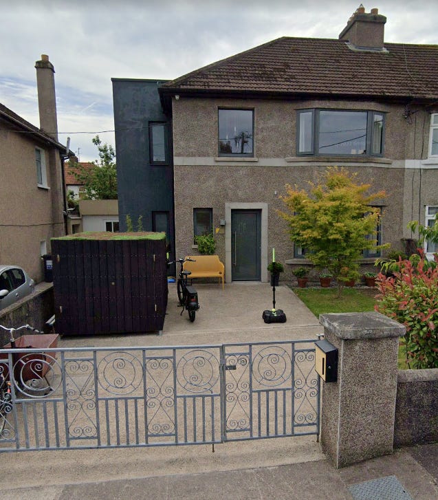 A bike box goes up in Ballintemple but Cork City Council says it