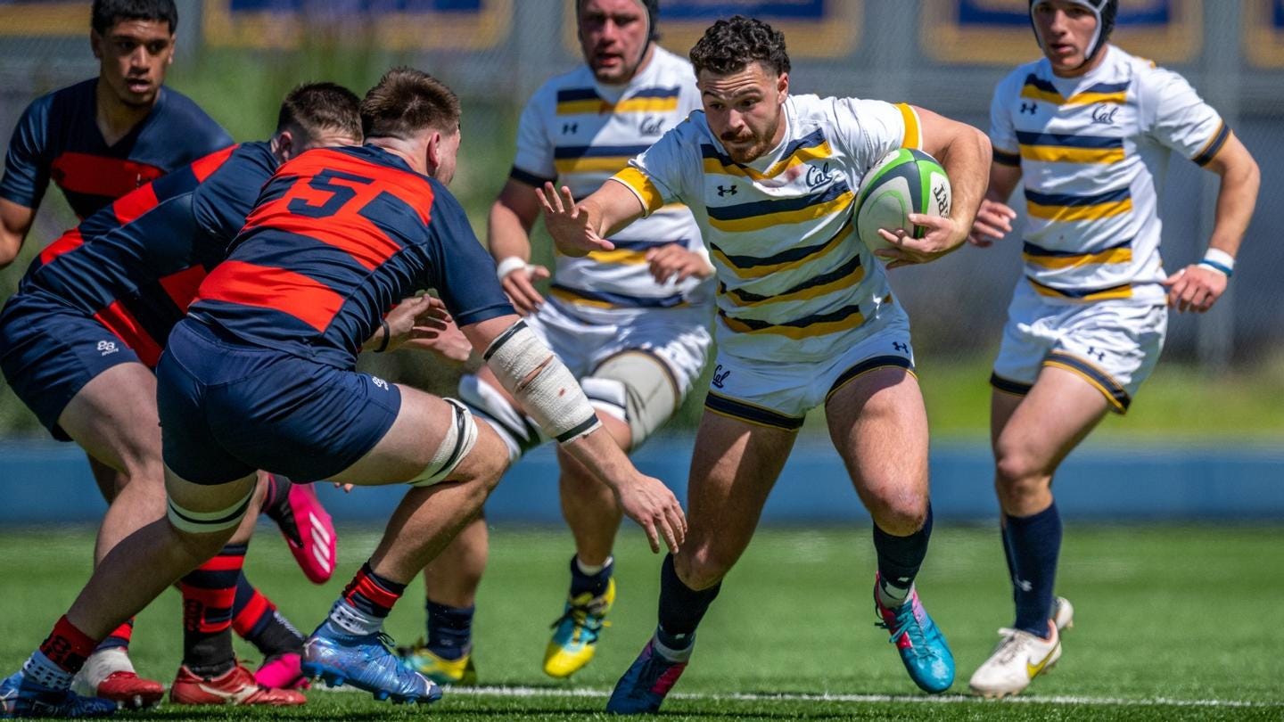 Cal rugby jersey top