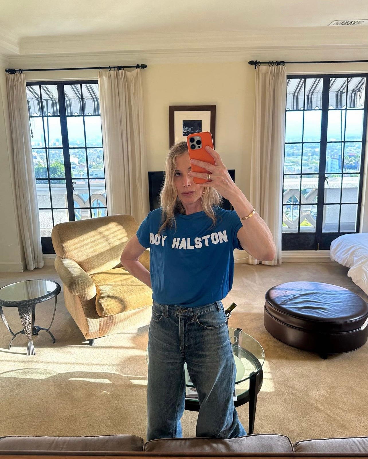Halston jeans best sale