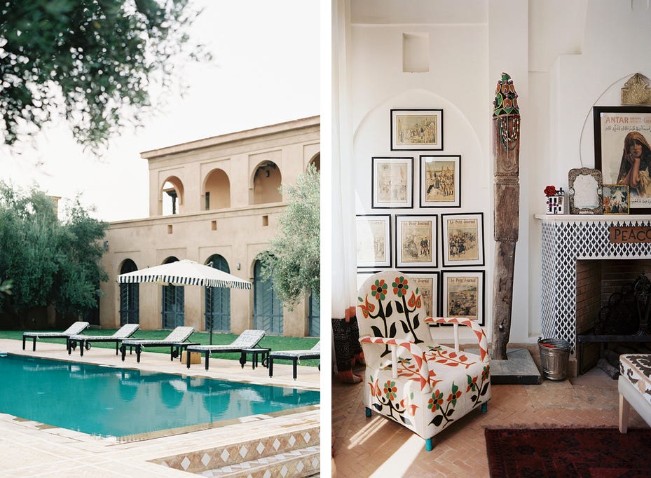 Moroccan outlet interior design