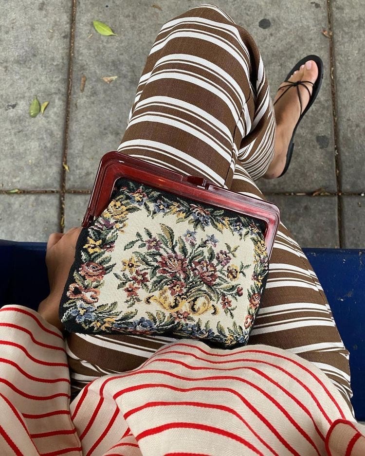 My sales vintage bag