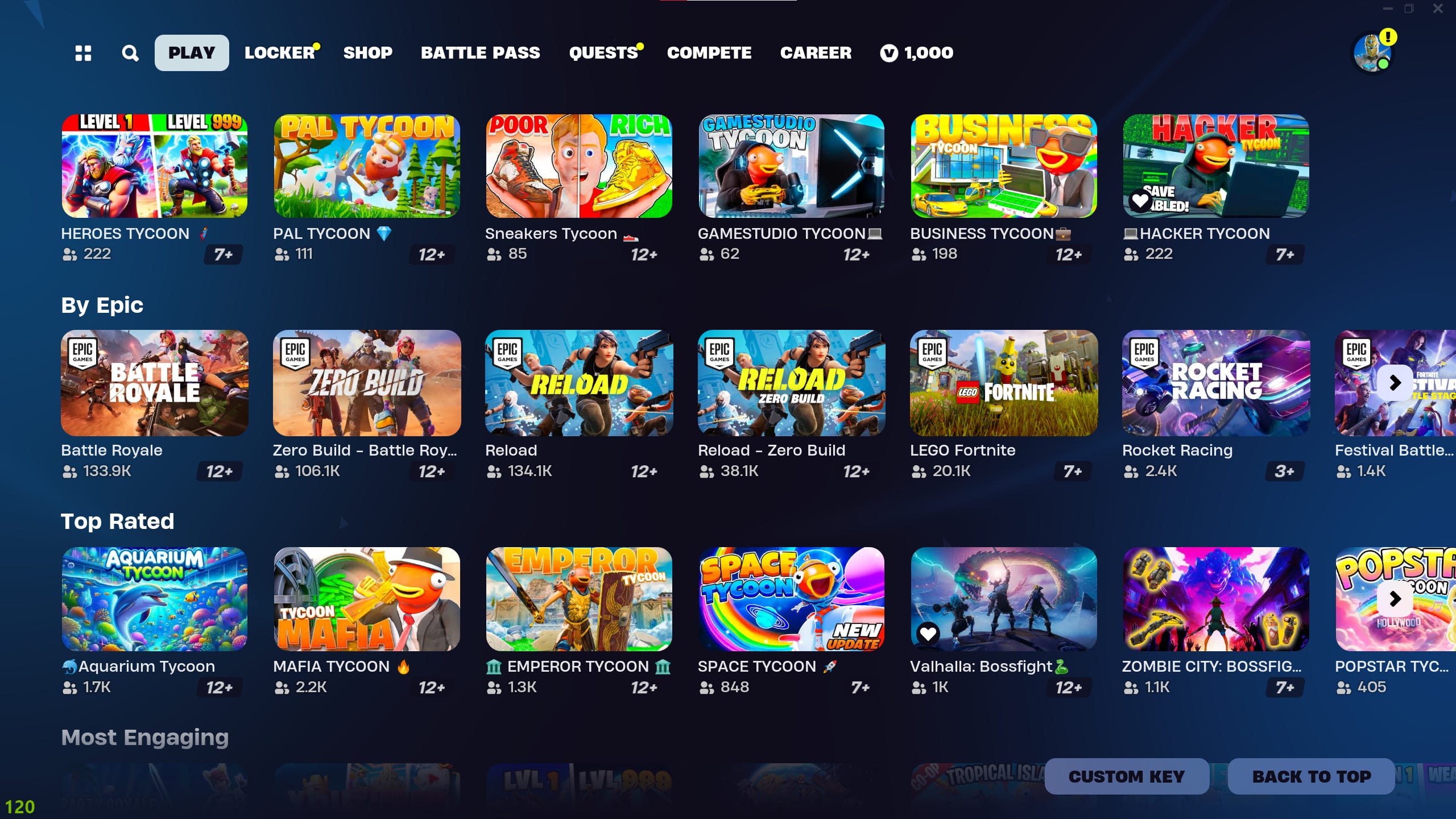 GOAT Gaming Spotlight Waifu Tycoon 3 (Fortnite)