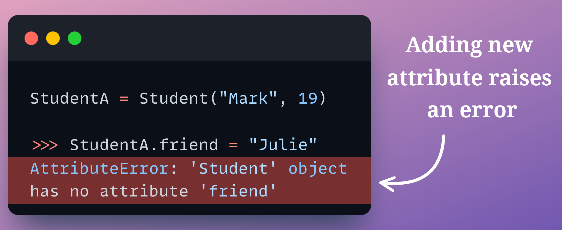 Create Robust and Memory Efficient Class Objects