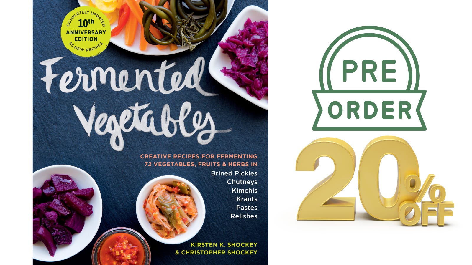 🎧 Fermented Vegetables with Kirsten and Christopher Shockey