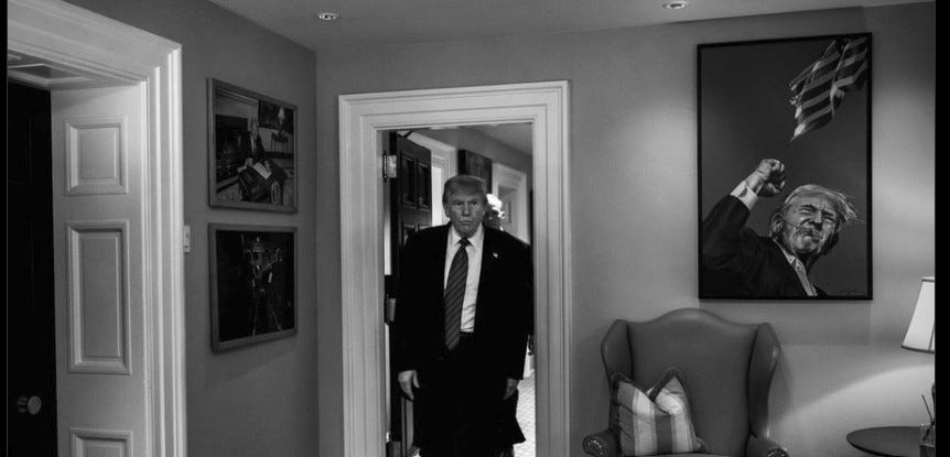 Trump Looks Like A Stunned Corpse As The Middle East Burns