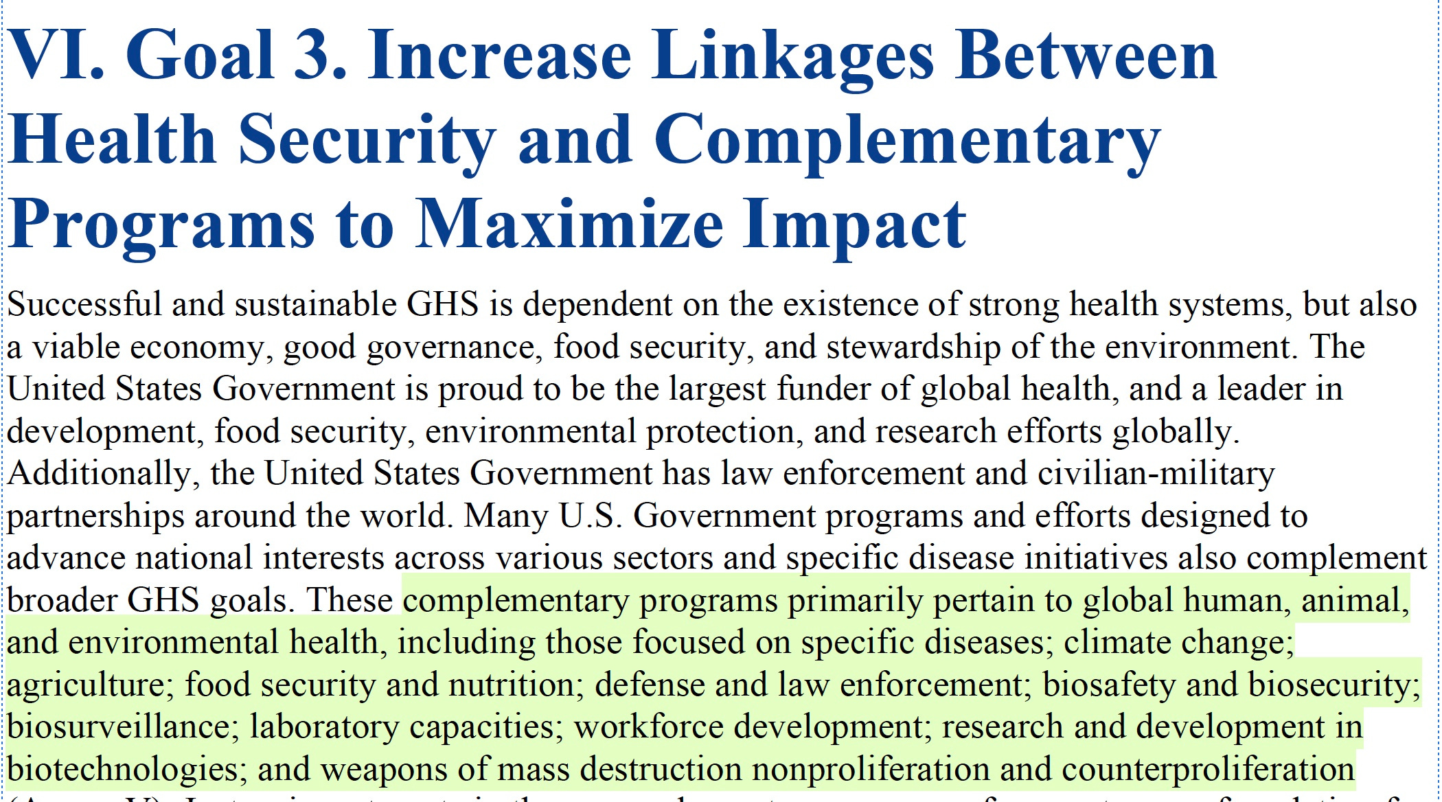 What Is The Us Global Health Security Strategy And Why Does It Look A