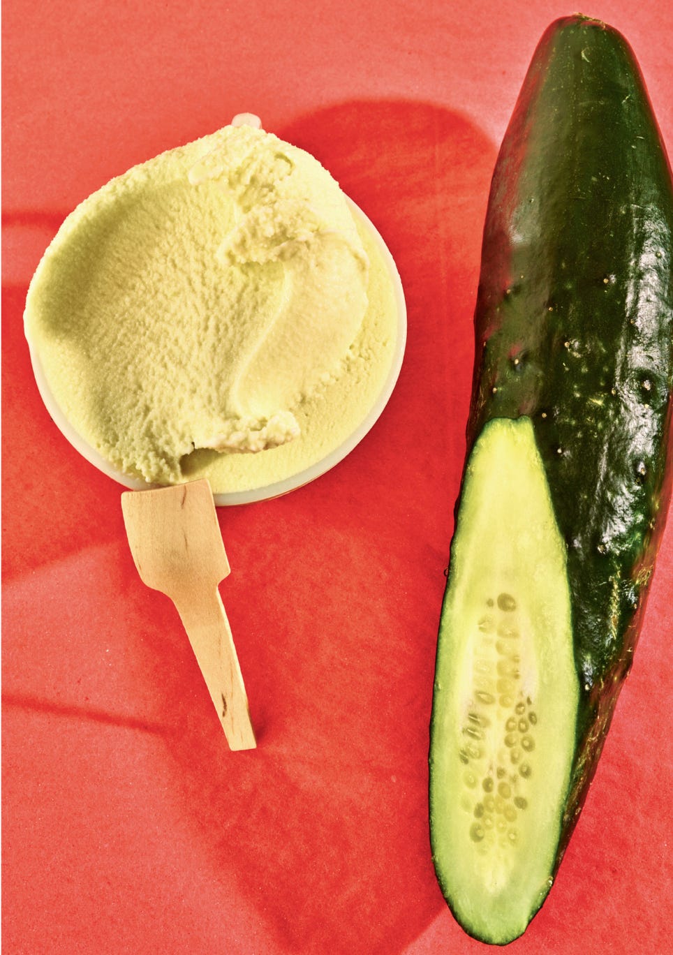 KP+ Cucumber and Sour Cream Ice Cream by Nicola Lamb