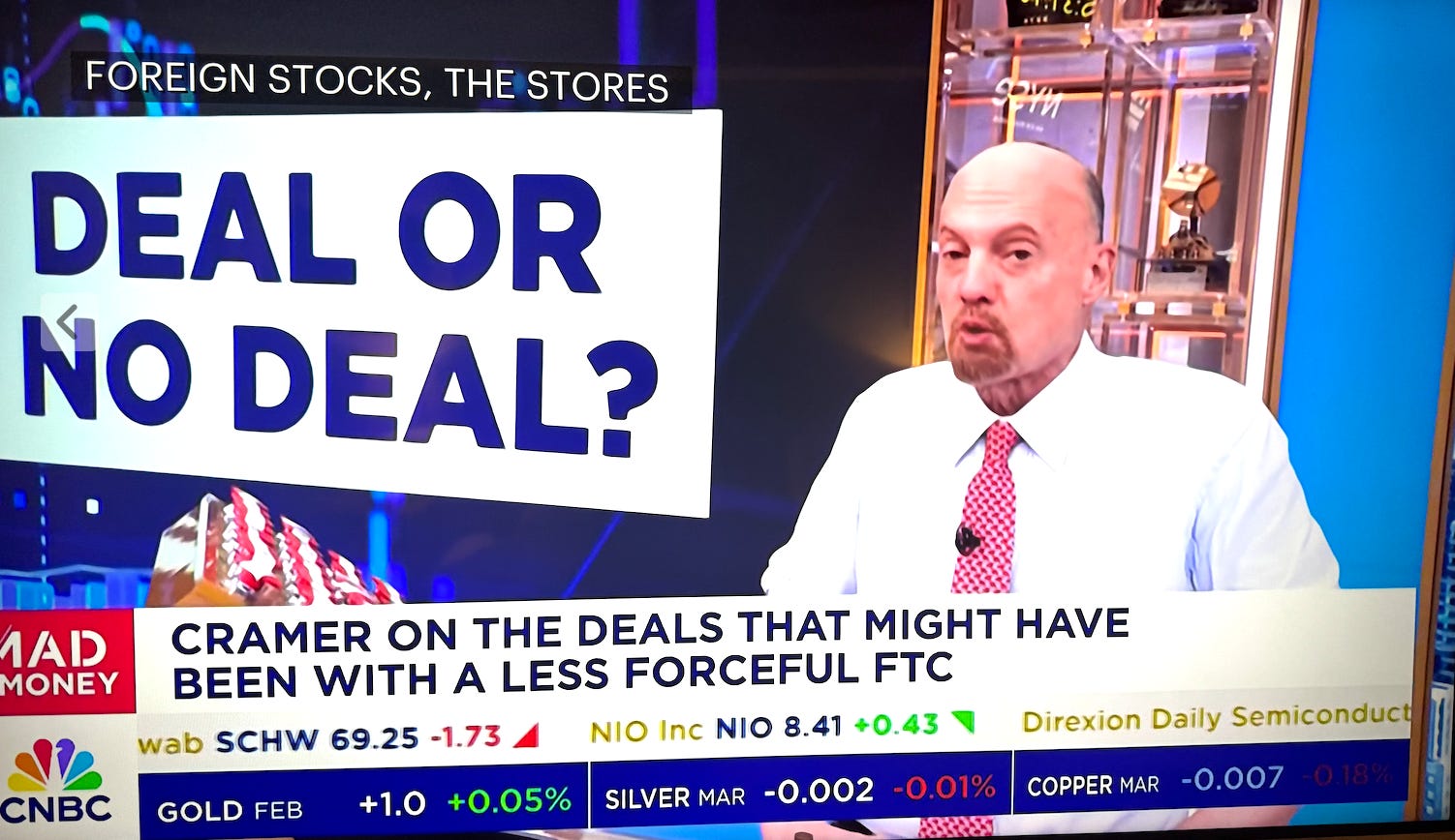 Reversing Reagan Is Wall Street Giving Up on Consolidation