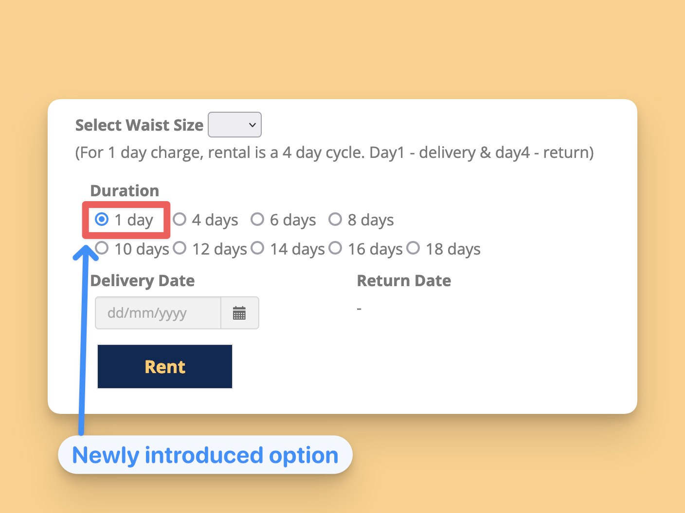 Myntra rent clothing discount